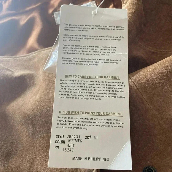 *Vintage* Lew Magram Collection New York | Suede Tassle Skirt - Picture 8 of 10